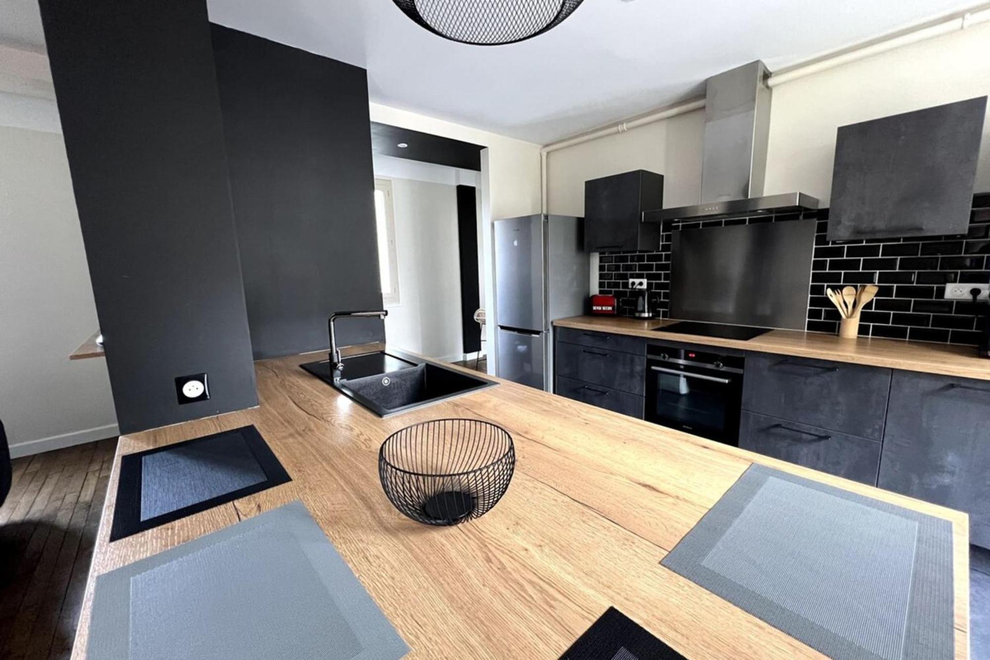 Casa Brune - T3 En Centre Ville - Proche Gare Brive-la-Gaillarde Bagian luar foto